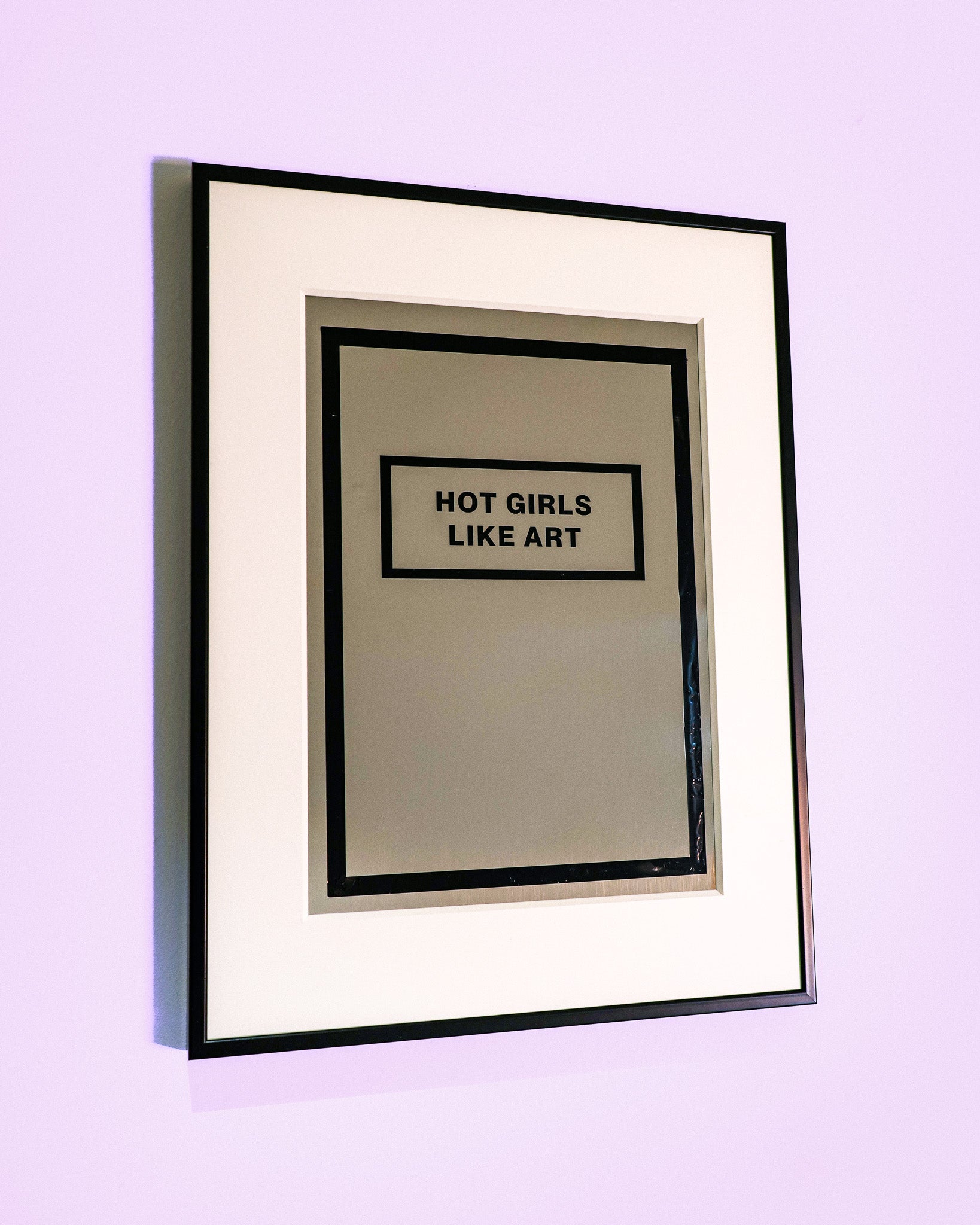 Hot Girls Like Art Mirror
